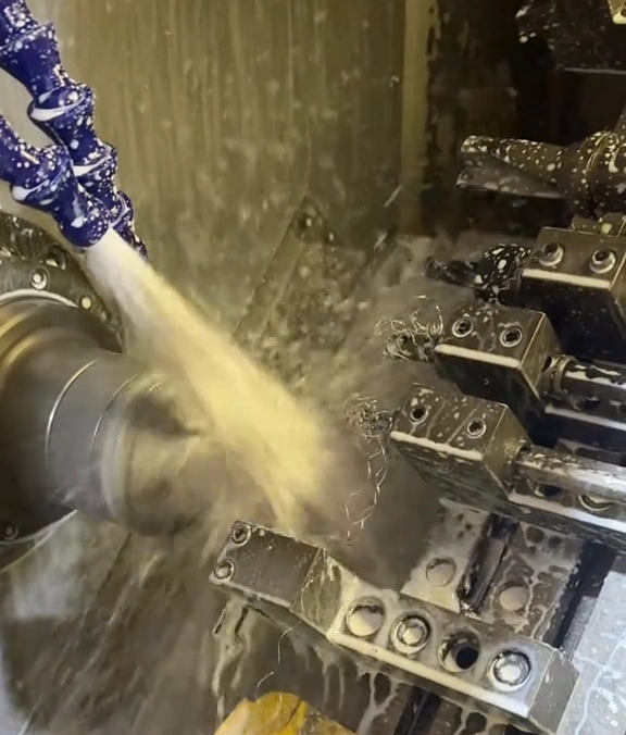 Gang Tool CNC Turning Machining